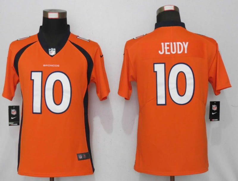 Women Nike Denver Broncos 10 Jeudy Nike Orange Alternate Vapor Untouchable Limited Jersey,We sell and wholesale Women Nike Denver Broncos 10 Jeudy Nike Orange Alternate Vapor Untouchable Limited Jersey on line form chian!